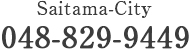 Saitama-City 048-829-9449